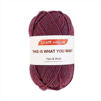 חוט סריגה של תערובת צמר אקריליק